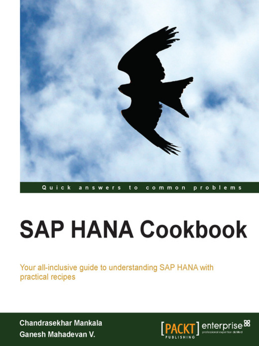 Title details for SAP HANA Cookbook by Chandrasekhar Mankala - Available